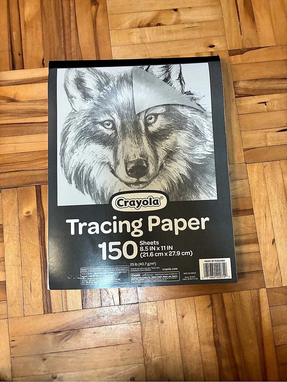 Crayola Tracing Paper 150 Sheets 8.5 x 11 in